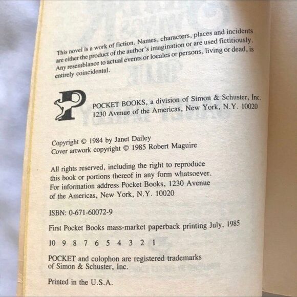 Vintage Romance Novels Books Paperback PB by Janet Dailey - Bundle Lot of 2 - Picture 8 of 9